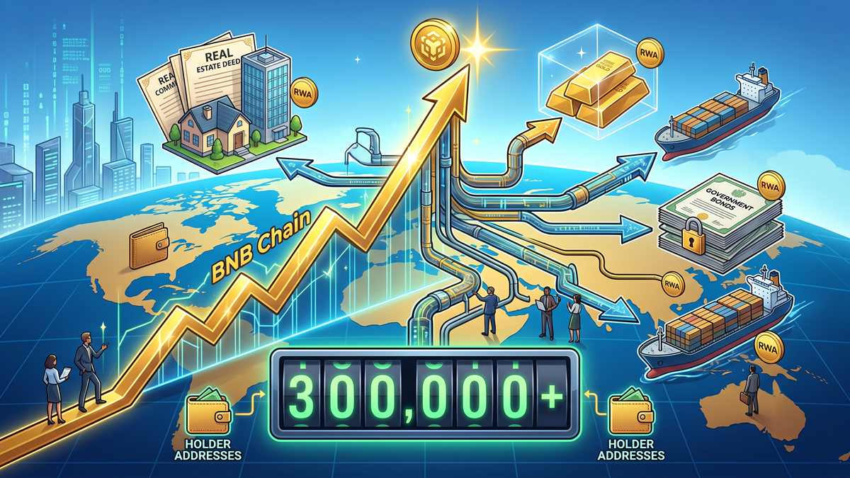 BNB Chain Hits New All-Time High as RWA Adoption Surpasses 300,000 Holders