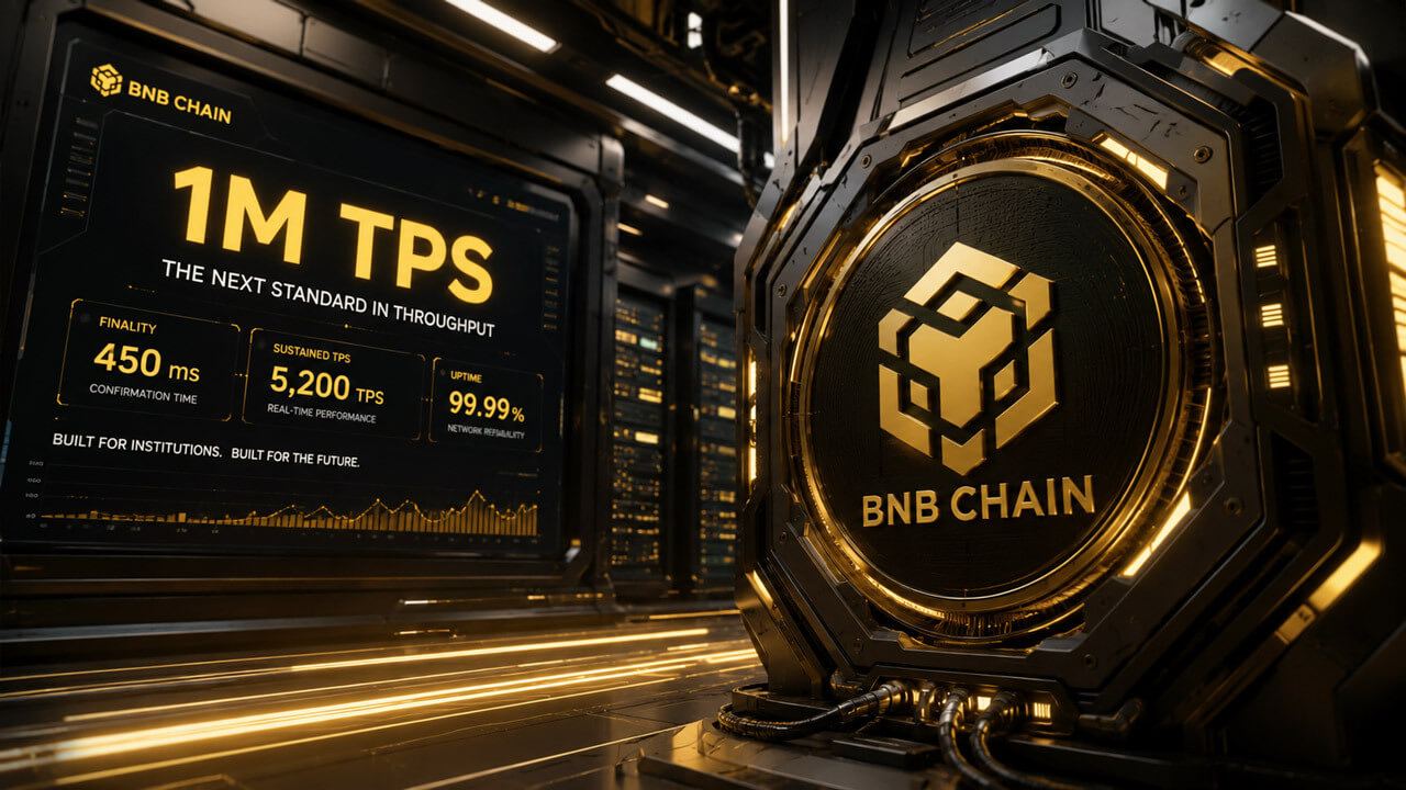 BNB Chain makes 1,000,000 TPS moonshot bet on AI as BNB price slips to 2024 lows