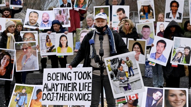 Boeing 737 MAX Crash Victims Families Want DOJ To Charge Executives