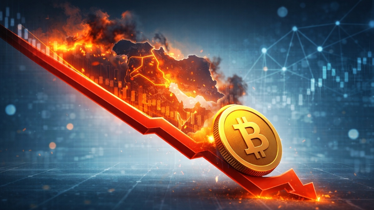 BTC Slides Nearly $2K From Five-Day High Following New Middle East Turmoil