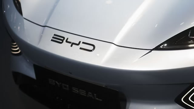 BYD sales fall for eighth month as China demand lags