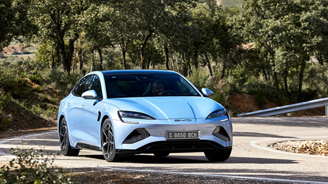 BYD's China EV deliveries sharply decline in December, but lead overall sales in 2025