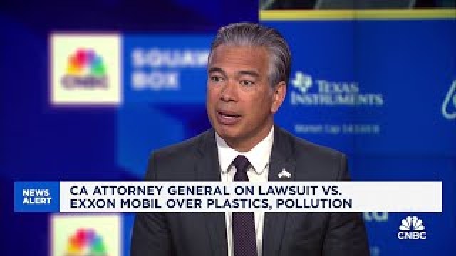 California AG Rob Bonta on Exxon Mobil lawsuit: They lied to the world