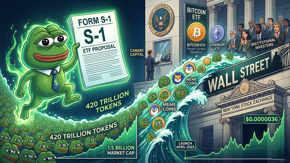 Canary Capital Files for Spot PEPE ETF, Pushing MemeCoins Deeper Into Wall Street