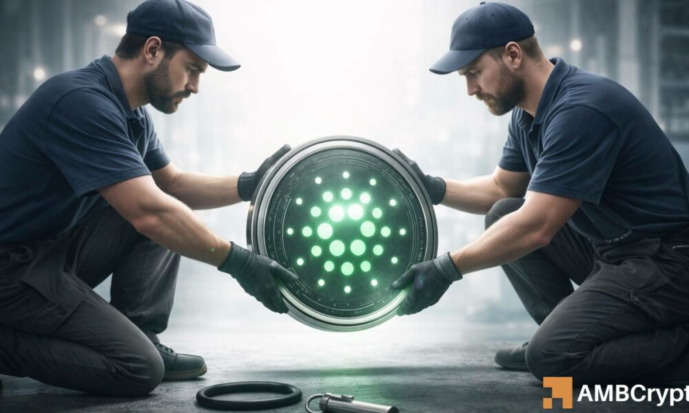 Cardano at a major support: Whale activity signals potential rebound