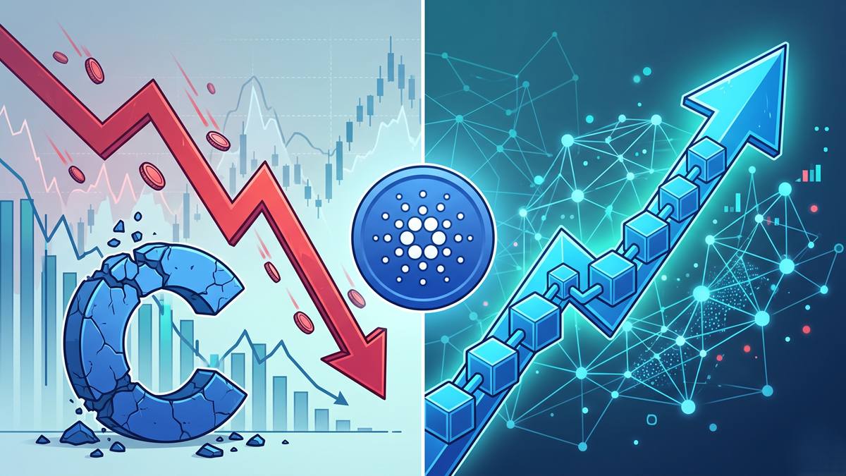 Cardano Faces Selling Pressure While On-Chain Activity Tells a More Bullish Story