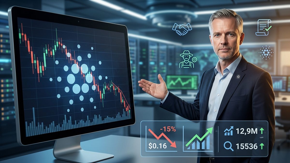 Cardano Foundation CEO Calls For Patience As ADA Struggles In Market Downturn