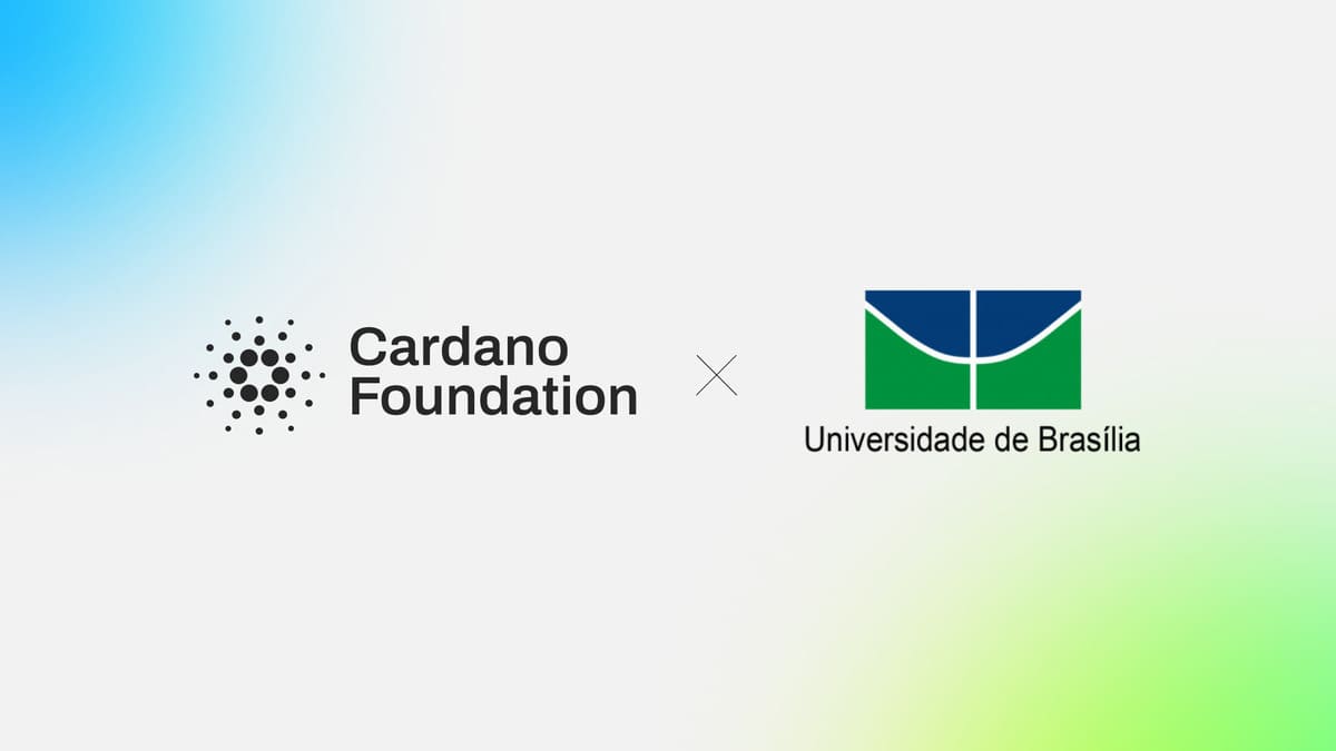 Cardano Foundation Partners With University of Brasília to Advance Blockchain Education and Real‑World Adoption