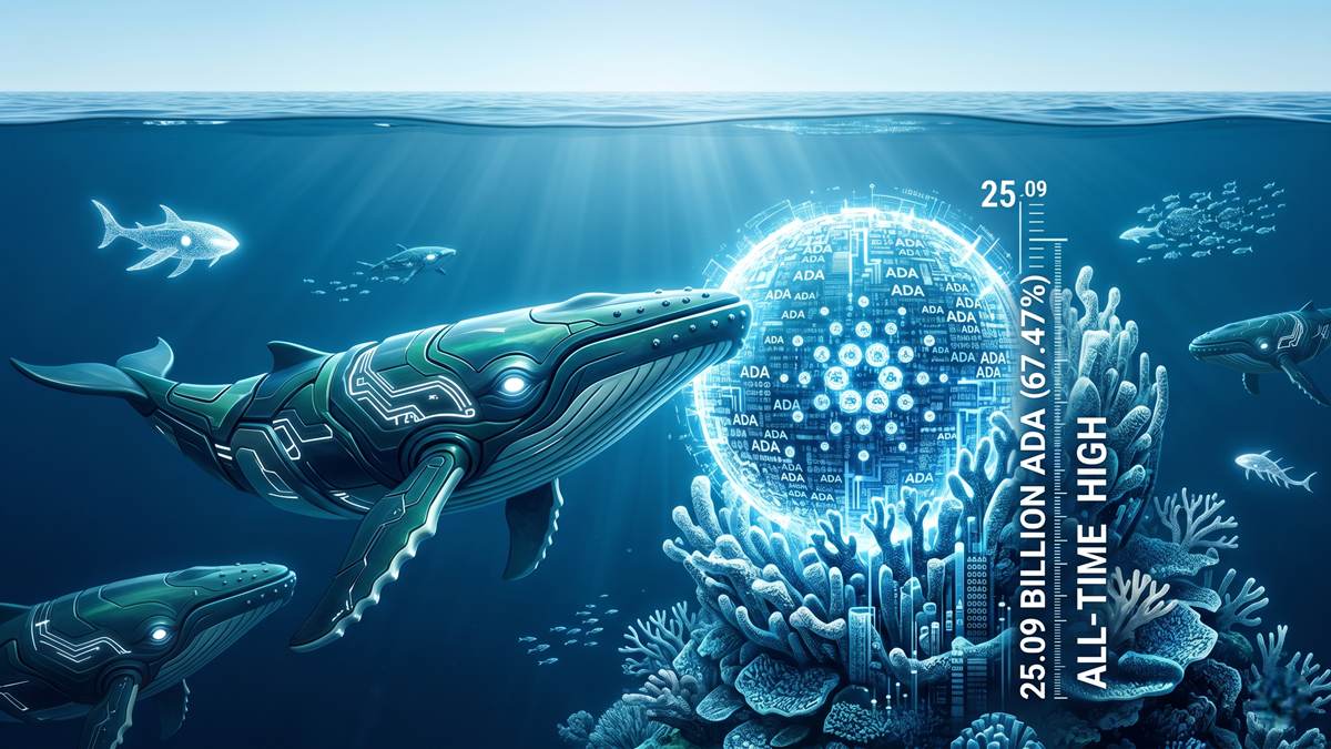 Cardano Whales Reach Record-Breaking Accumulation Levels