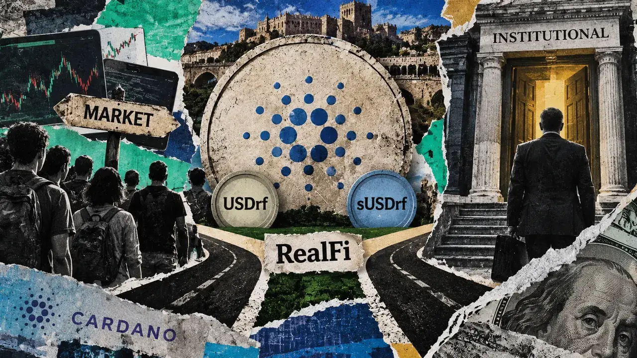 Cardano's DeFi has shrunk by more than half and RealFi is betting credit can revive it