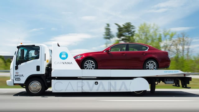 Carvana's stock is falling, and Amazon is to blame