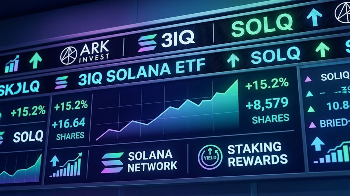 Cathie Wood Increases Solana ETF Holdings as Crypto Fund Gains Momentum