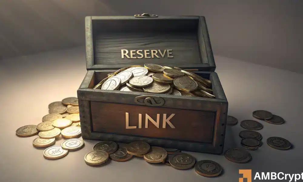 Article image for Chainlink adds 99K LINK to reserves, yet prices stall: Why?