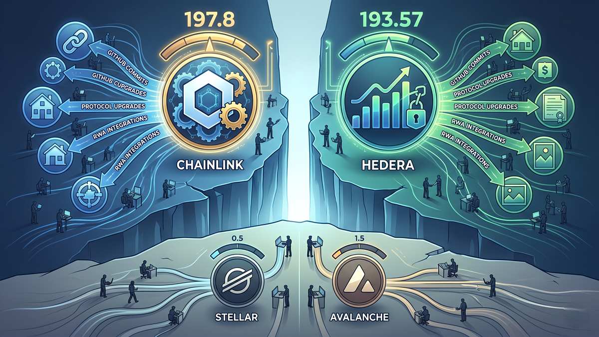 Chainlink and Hedera Lead RWA Development, According to Santiment