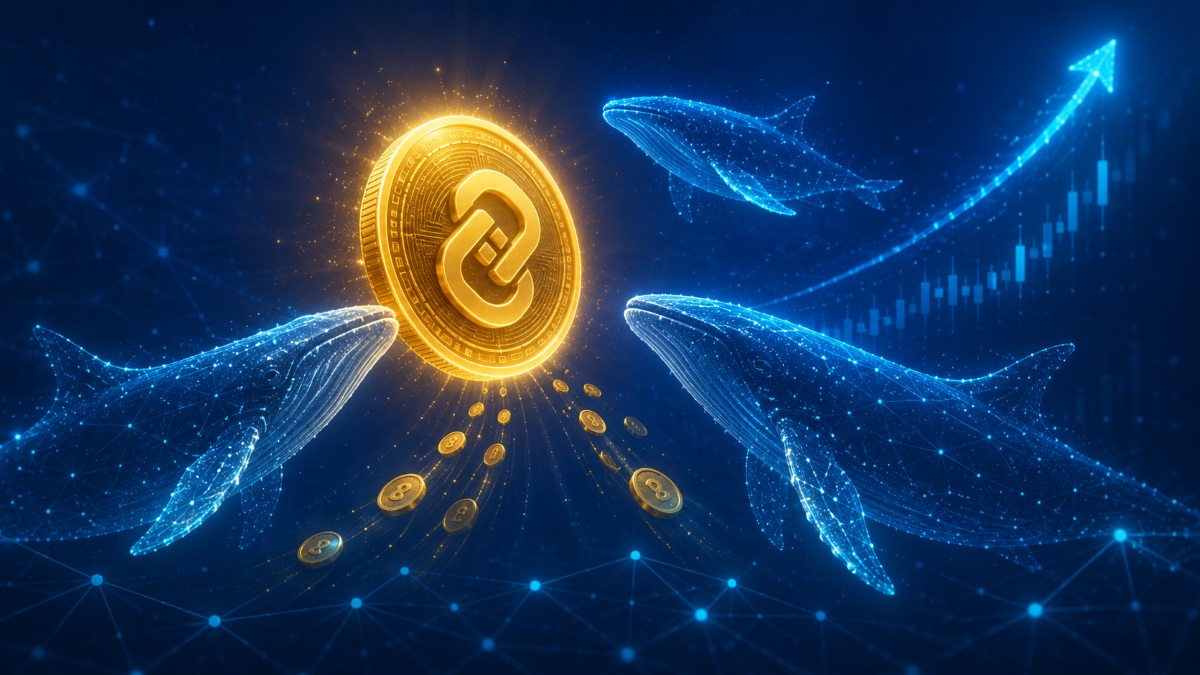 Chainlink Ends Accumulation as Whales Add 32.9M LINK