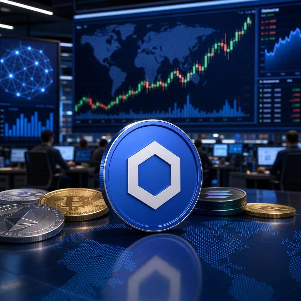 Chainlink Leads Crypto Market Gains as Pi Network Experiences Decline