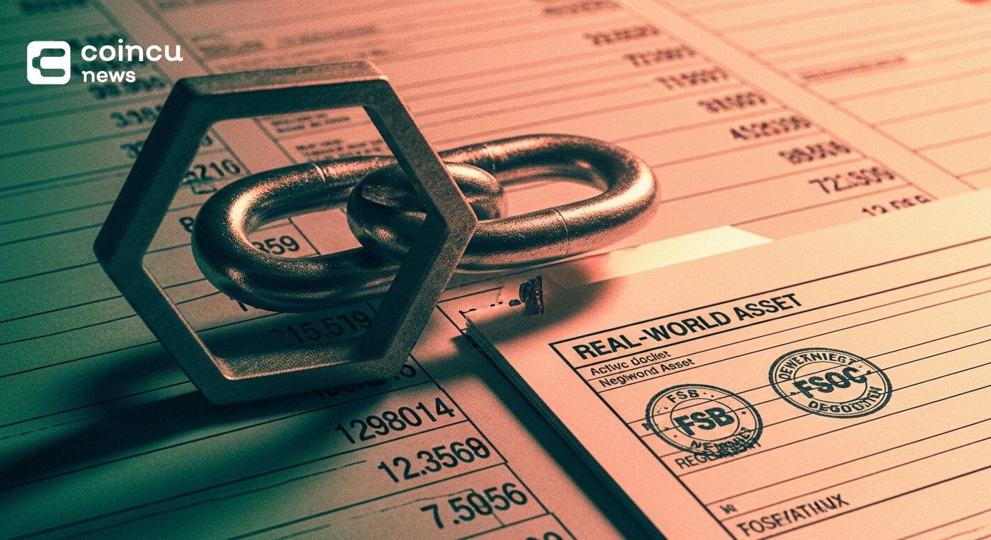 Chainlink steadies as RWA tokenization gains under FSB, FSOC