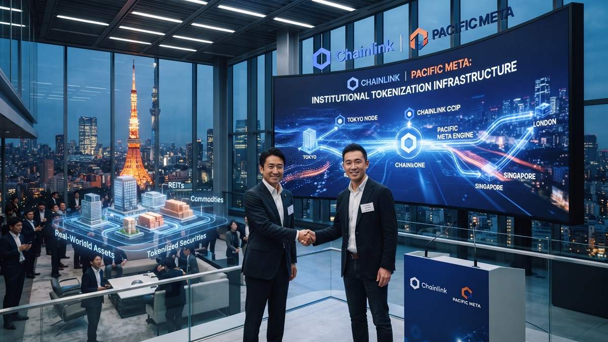 Chainlink Teams Up With Pacific Meta to Build Japan's Tokenization Infrastructure
