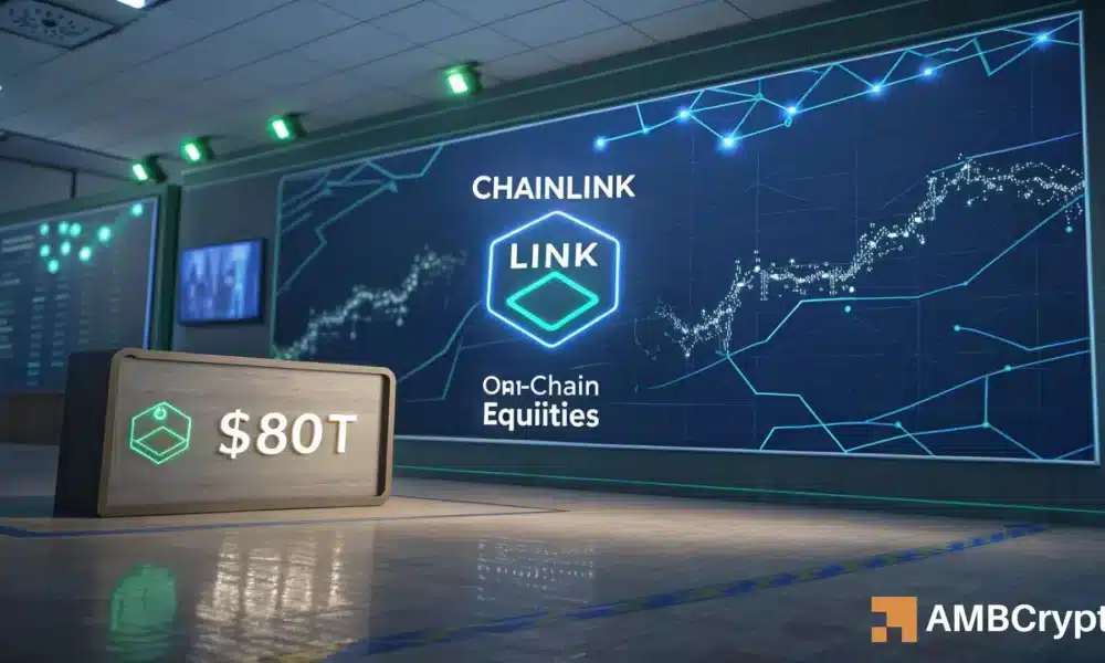 Chainlink's ‘$80T update' sees LINK reserves, Open Interest climb – Details