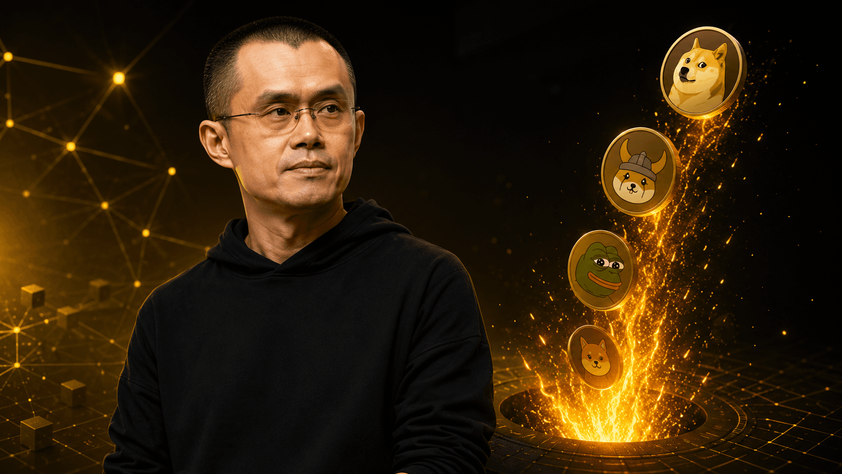 Changpeng Zhao Burns BNB Chain Memecoins and Denies Links to $CZ, $TCC and $AB
