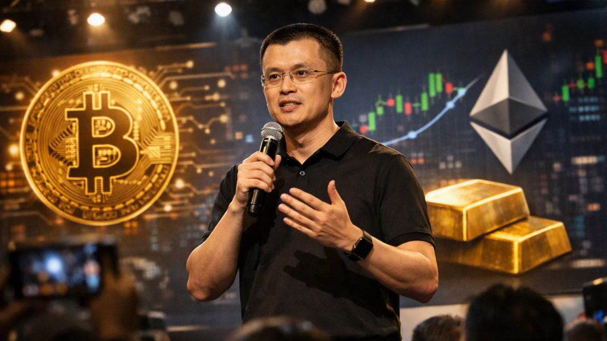 Changpeng Zhao Says Bitcoin Could Overtake Gold in the Next Bull Cycle