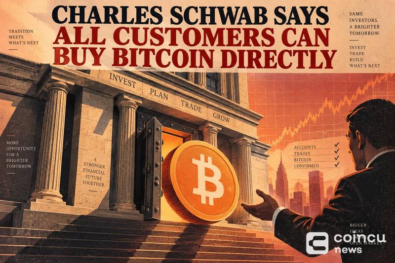 Charles Schwab Says All Customers Can Buy Bitcoin Directly
