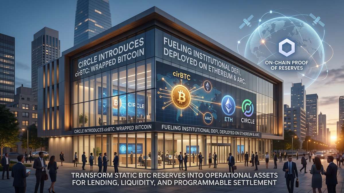Circle Brings Wrapped Bitcoin to Ethereum and Arc, Unlocking New BTC Utility