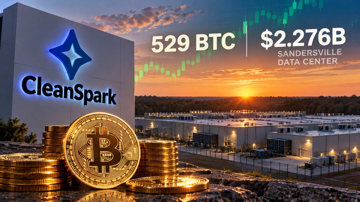 CleanSpark Produces 529 BTC and Closes $2.276B Notes for Sandersville Data Center