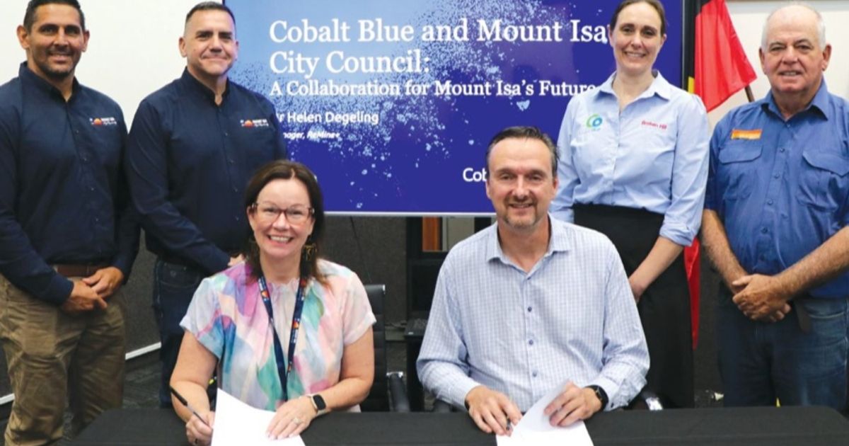 Foto von Cobalt Blue in MOU to develop sulphuric acid supply solution in Northwest Queensland