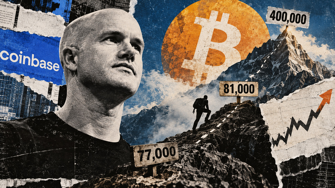 Coinbase CEO sees Bitcoin at $400,000, but first it has to clear $81,000