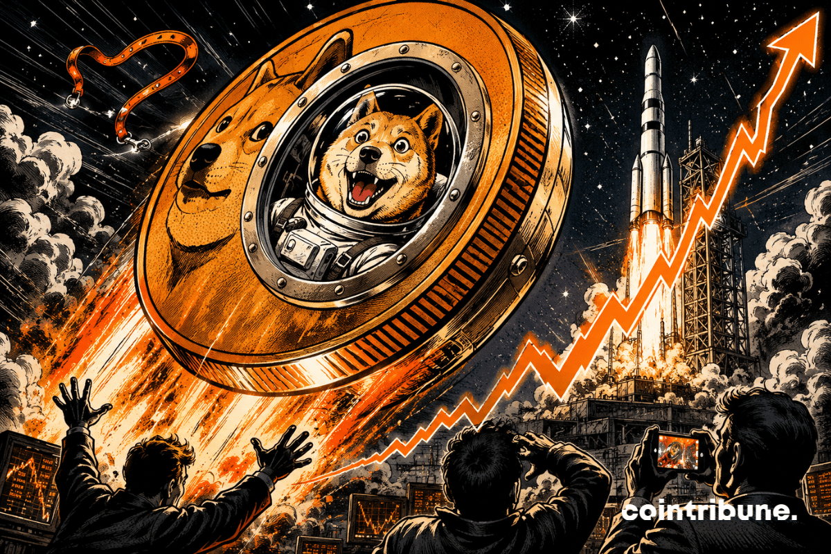 Crypto : Dogecoin Surges Amid Growing Buzz Around SpaceX's IPO