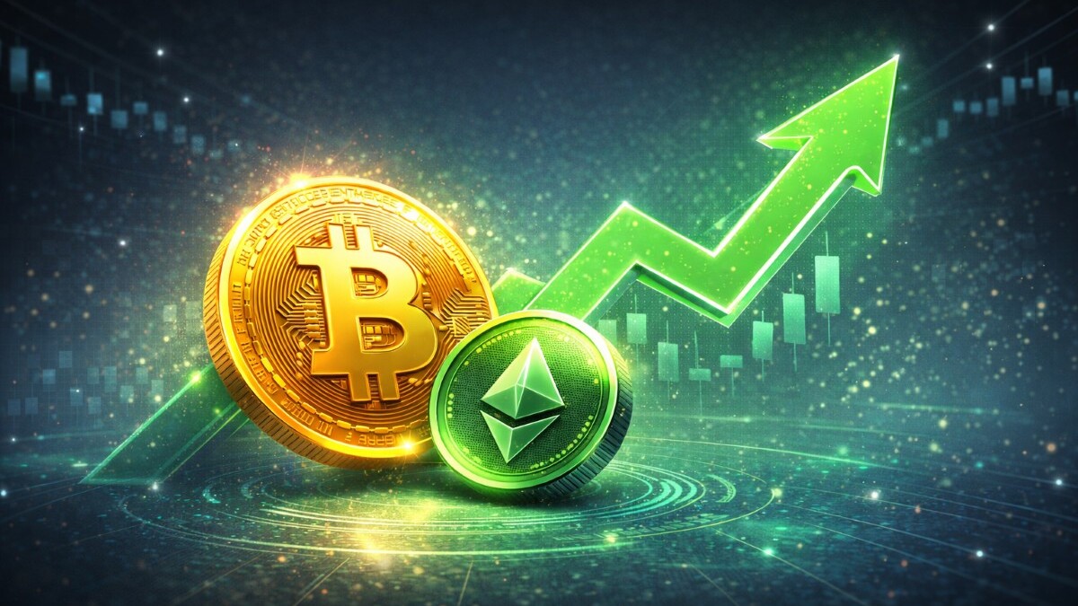 Crypto Market Turns Green With Bitcoin at $68K and ETH Above $2,100
