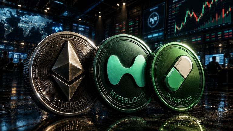 Crypto Market Update August 17: ETH reclaims, HYPE and PUMP Rally