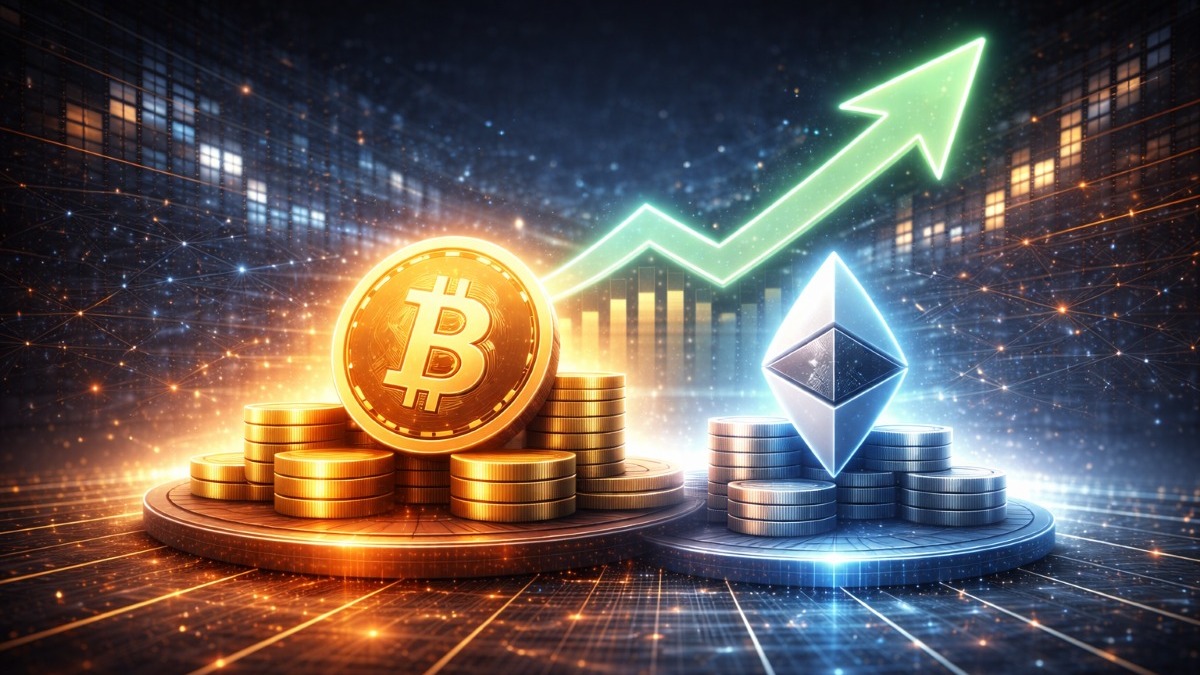 Crypto Pushes Higher With BTC Approaching $70K and ETH Back Above $2.1K