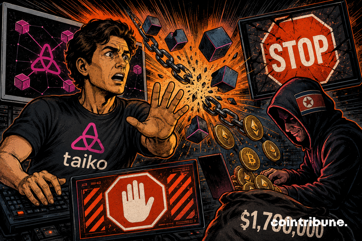Crypto : Taiko Hacked, 1.7 Million Dollars Stolen