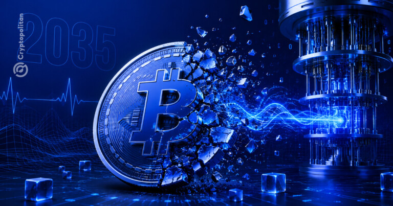 Cryptopolitan Report: Nearly Half Of Our Readers Think Quantum Breaks Bitcoin By 2035