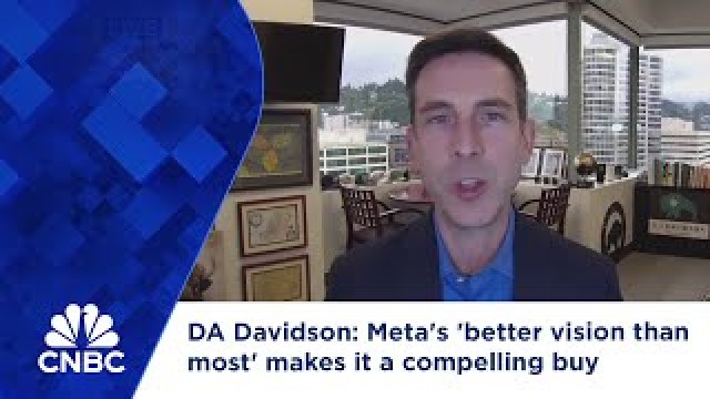 DA Davidson: Meta's 'better vision than most' makes it a compelling buy