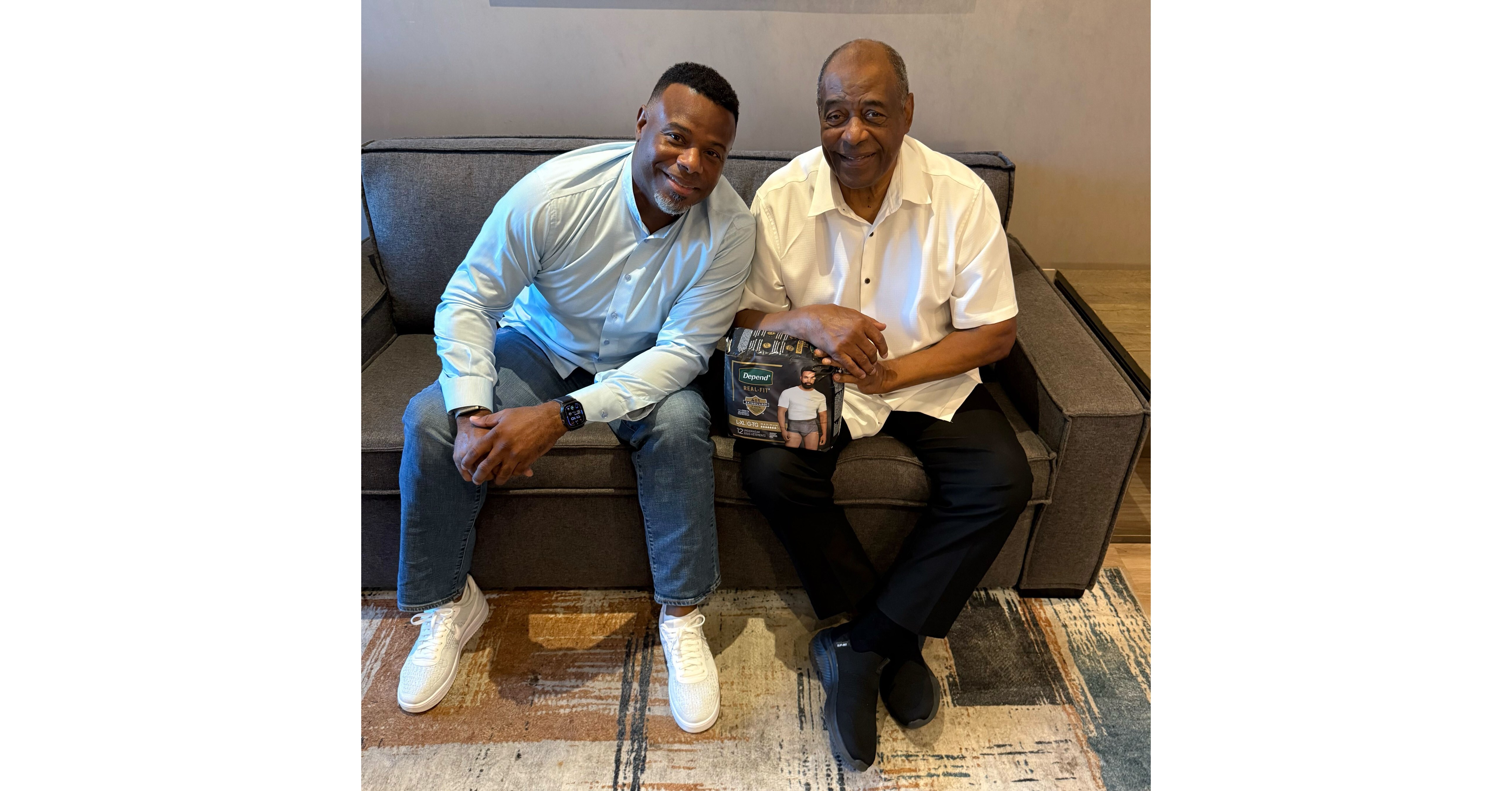 Depend® Teams Up with Ken Griffey Jr. & Sr. to Inspire Early Detection and Open Conversation Around Prostate Cancer