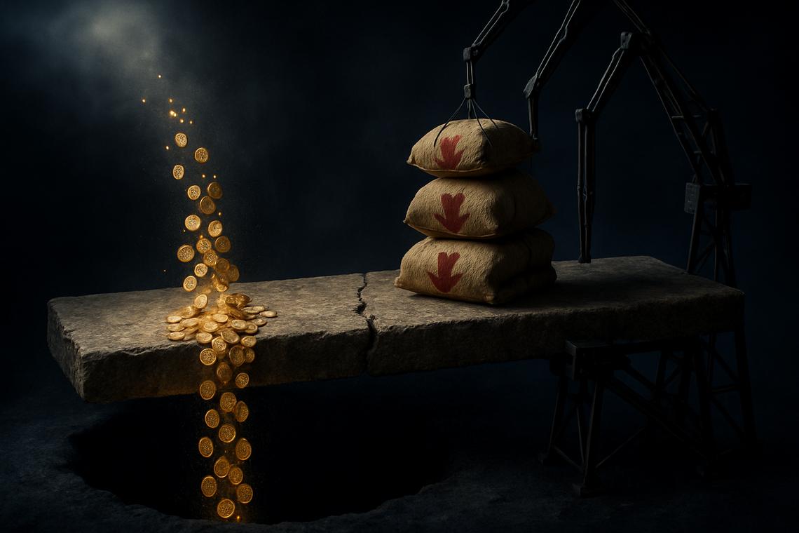 Derivatives signal pressure as ethereum funding turns negative near critical ETH price support