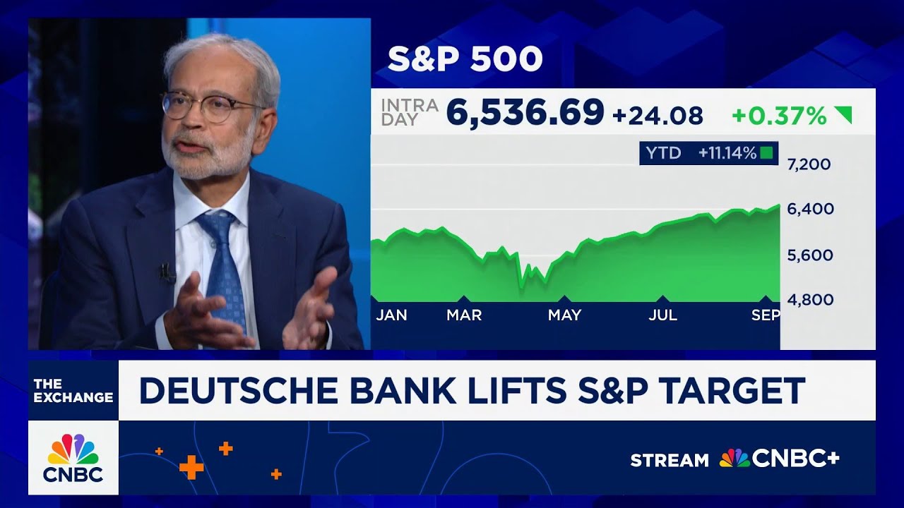 Deutsche Bank's Binky Chadha on lifting its S&P target