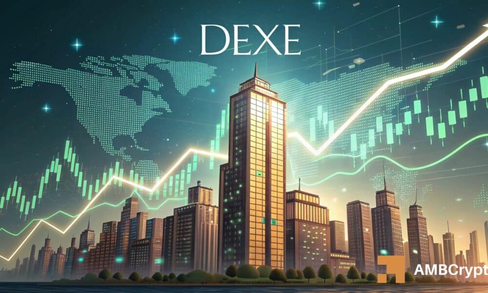 Article image for DEXE surges 17% as buyers dominate: Will a breakout push toward $7?
