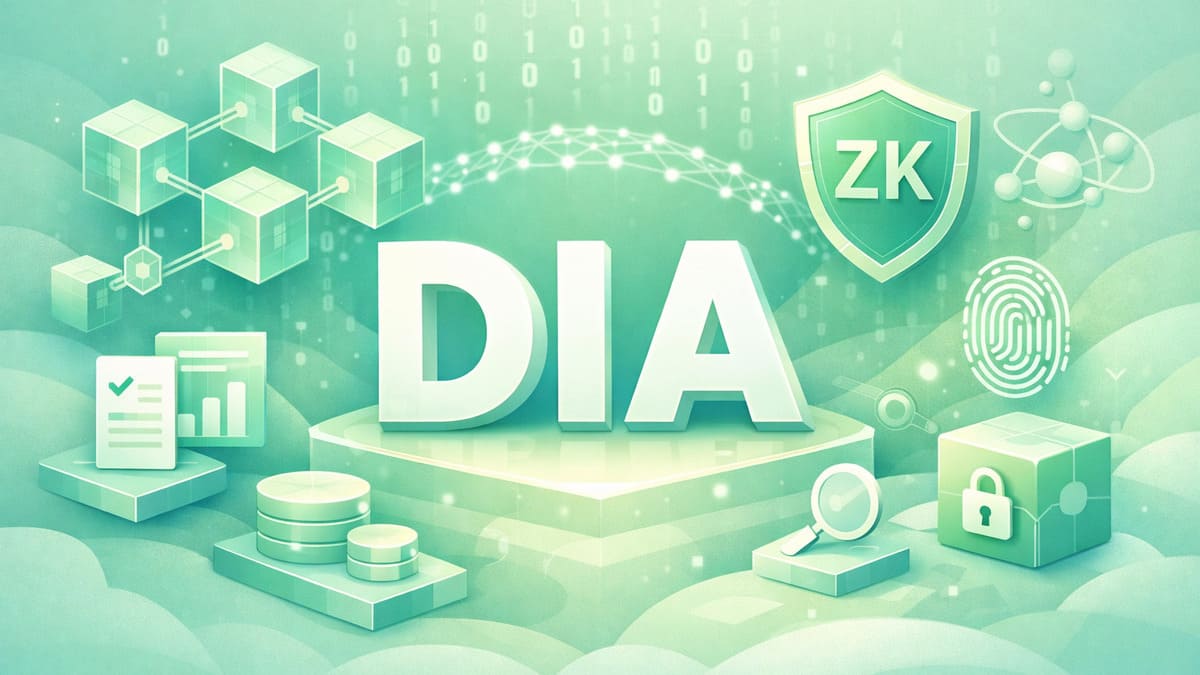 DIA unveils ZK system delivering verifiable offchain data for onchain assets