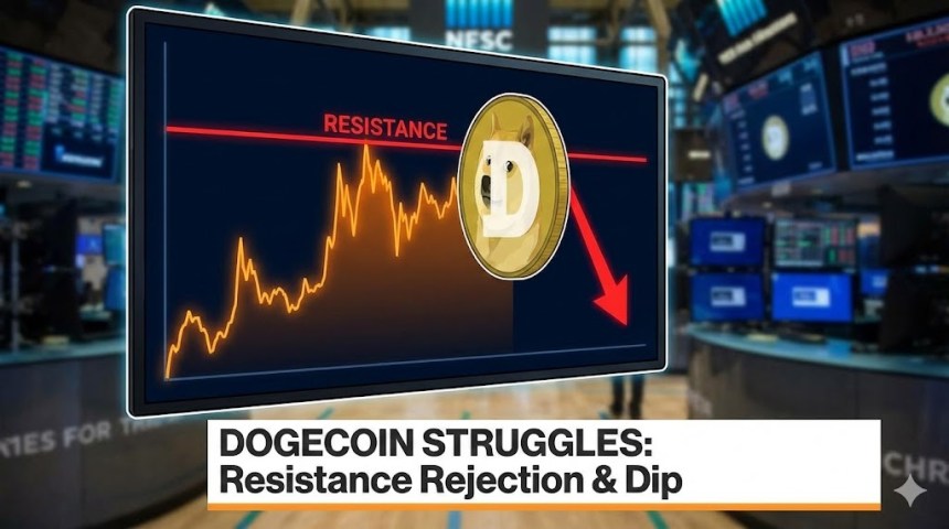 Dogecoin (DOGE) Can't Catch A Break—Bears Keep Swinging