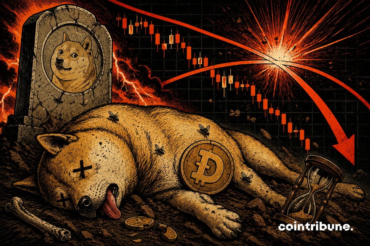 Dogecoin is on the Verge of its First Bearish Weekly Crossover in Three Years
