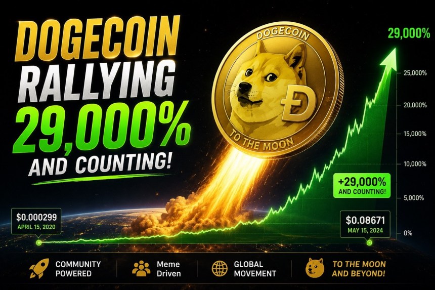 Dogecoin Is One Step Away From The Same Pattern That Triggered 2021's 29,000% Rally, What Next?