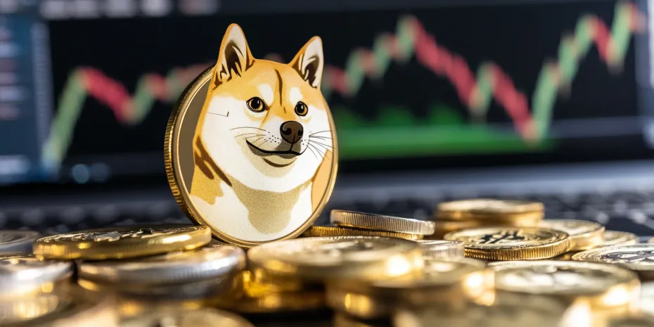 Dogecoin Price Drops Below $0.10 as Analyst Spots Bullish Cup-and-Handle Setup on Daily Chart