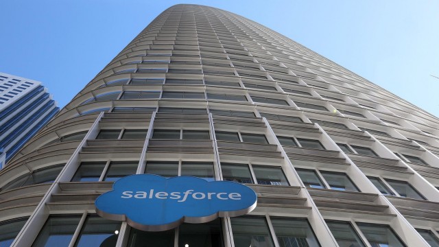 Dow Slumps 380 Points As Salesforce Stock Suffers Worst Loss Since 2008