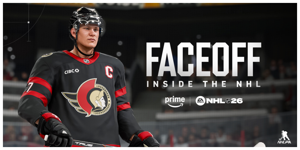 EA SPORTS™ NHL® 26 and Prime Video Collaborate to Deliver Special Season-Launch Content
