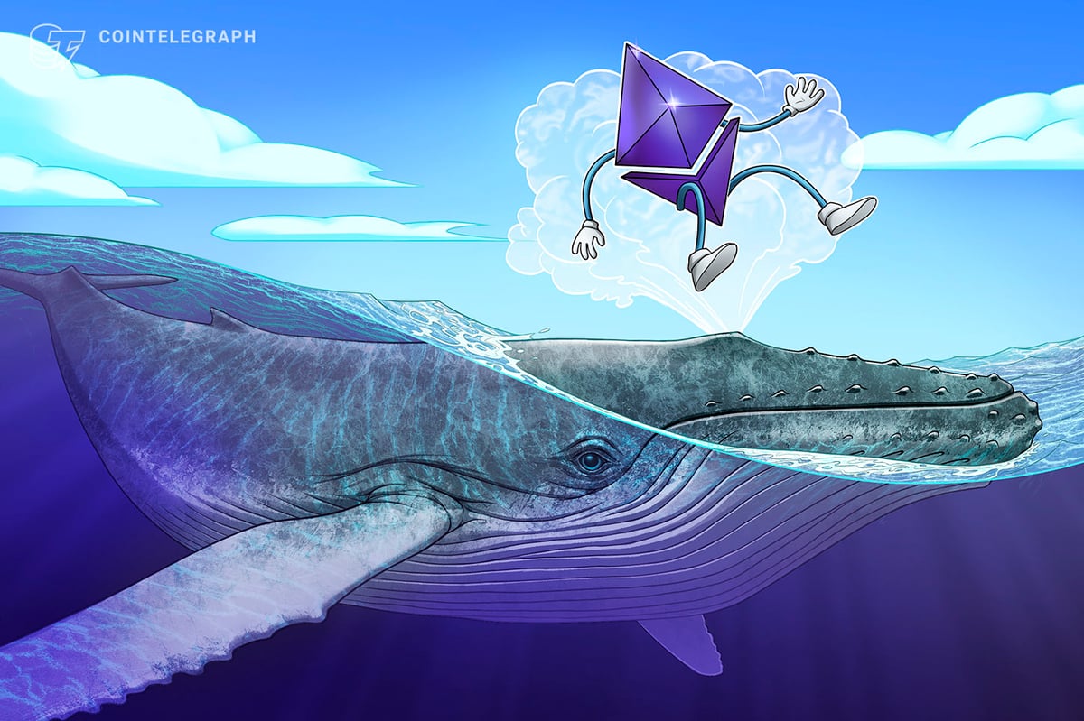 Early Ethereum whale rebuilding stack with $19.5M in ETH buys