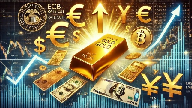 ECB rate cut leading gold to another breakout rally in global currencies
